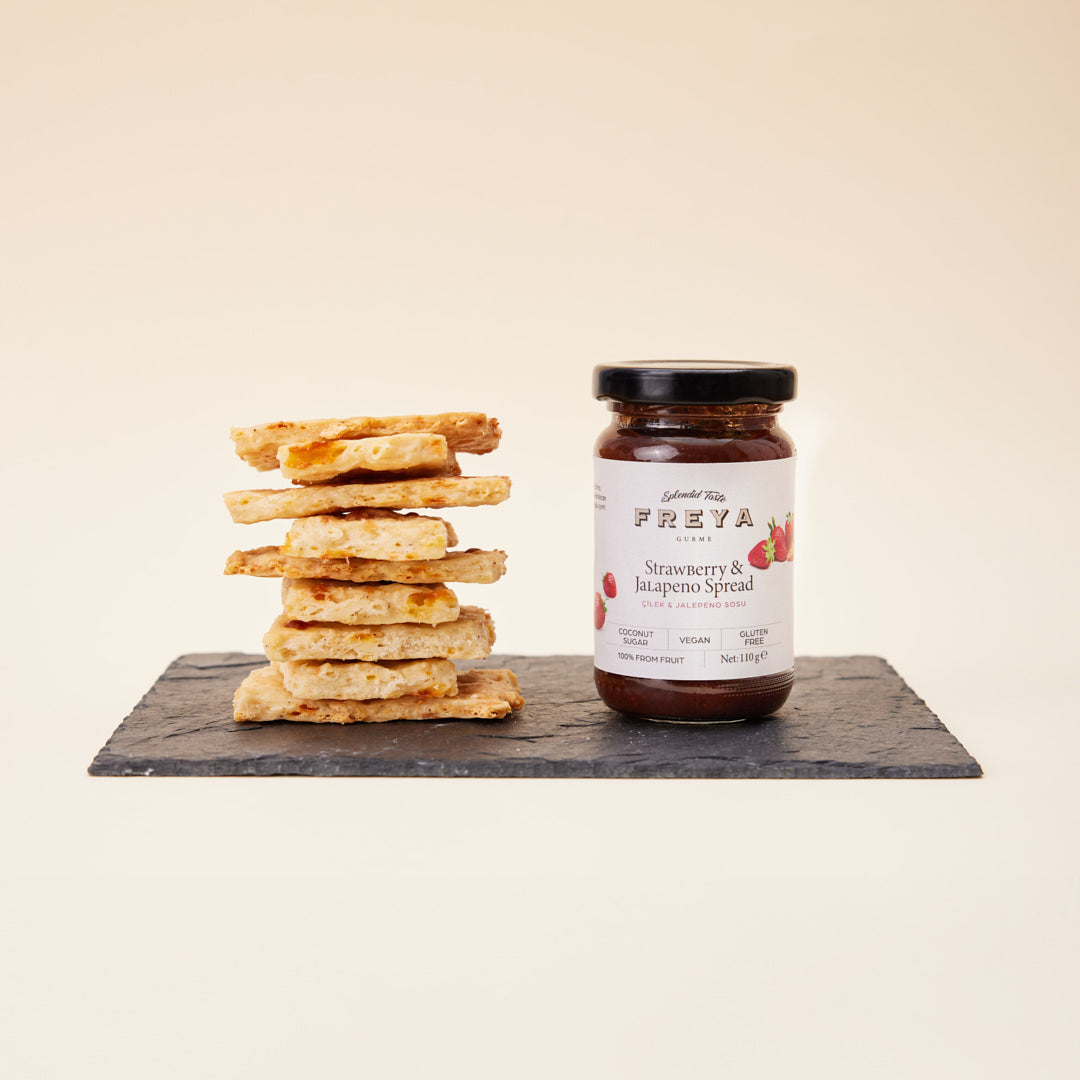 Çilek Jalepeno & Peynir Kraker