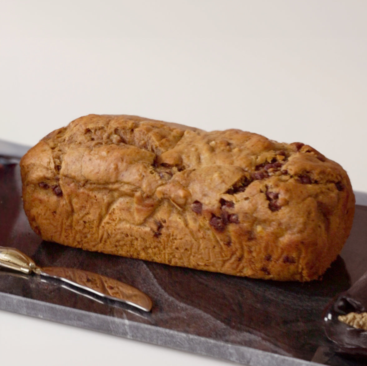 Baharatlı Balkabağı Soslu Banana Bread