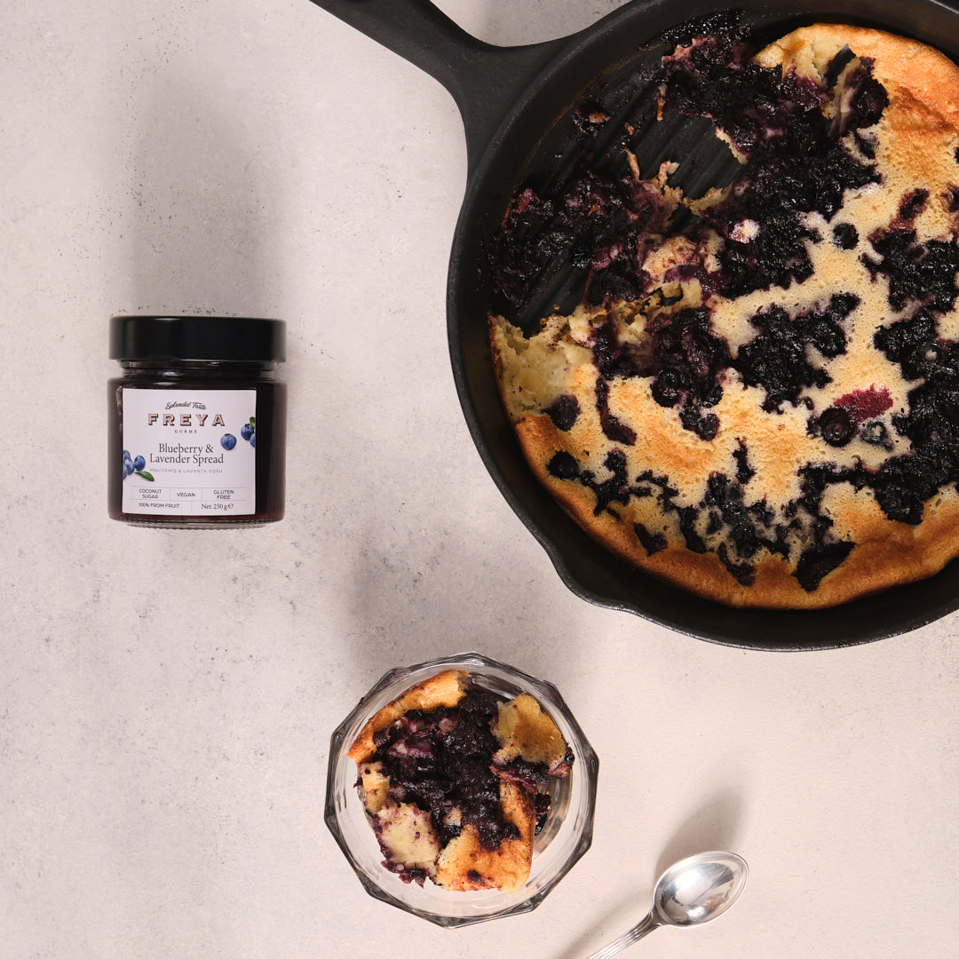 Maviyemiş Lavanta Clafoutis