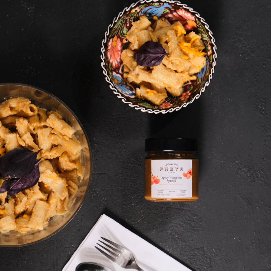 Baharatlı Balkabaklı Mac N Cheese