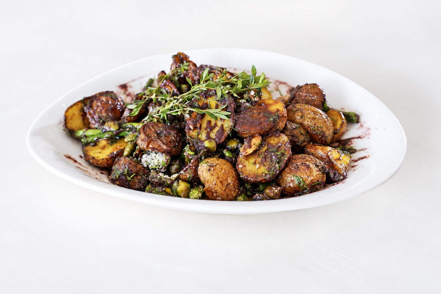 Freya Gurme Maviyemiş & Lavanta Soslu Ilık Patates Salatası