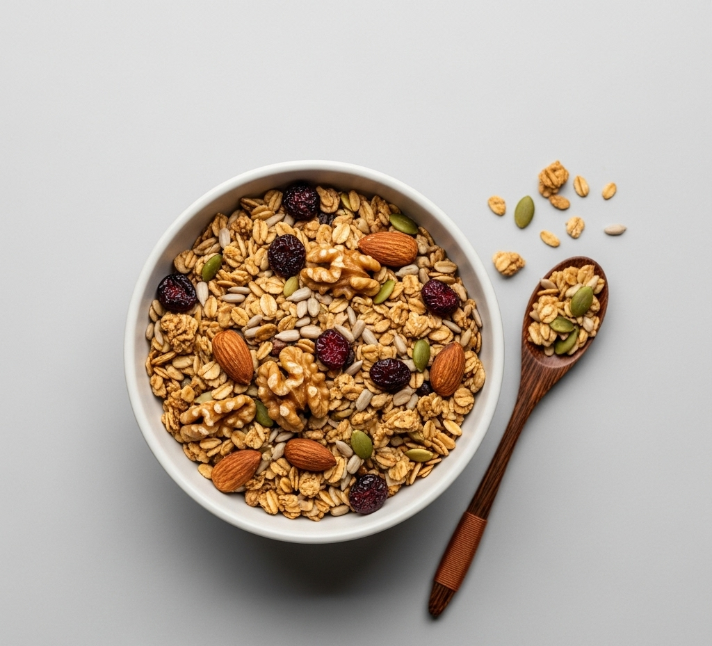 vegan-ve-glutensiz-granola-cesitleri
